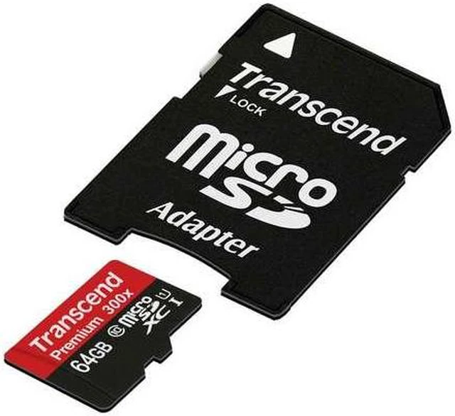Alt view image 5 of 13 - Transcend Premium 64GB Secure Digital Extended Capacity (SDXC) Flash Card