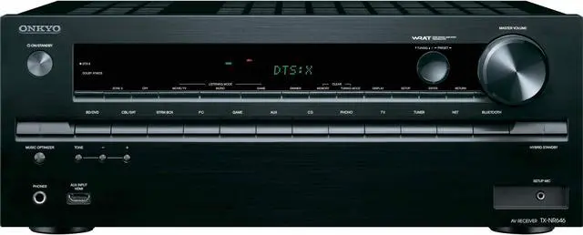 Main image of Onkyo TX-NR646 7.2 Network Ch A/V Receiver with Wi-Fi & Bluetooth