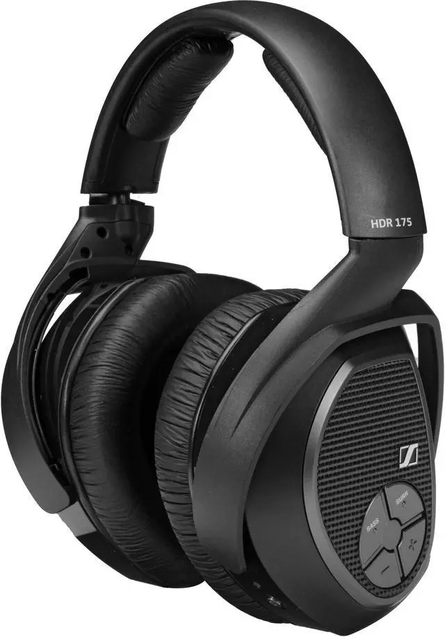 Alt view image 5 of 20 - Sennheiser RS 175 Black HDR 175 Yes Connector Circumaural Headphone/Headset
