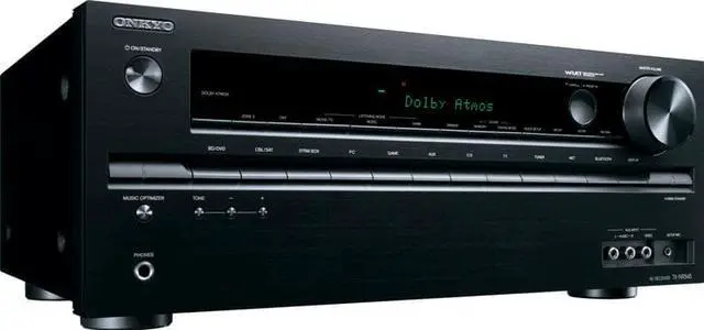 Alt view image 2 of 12 - Onkyo TX-NR545 7.2 Network Ch A/V Receiver with Wi-Fi & Bluetooth