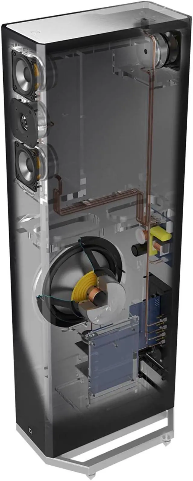Alt view image 2 of 14 - Definitive Technology BP-9020 Tower Speaker with 8" Powered Subwoofer (Single)