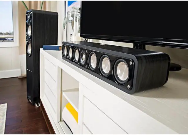 Alt view image 18 of 20 - Polk Signature S35 American HiFi Home Theater Slim Center Speaker (Single)