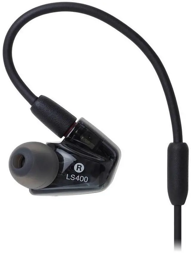 Alt view image 5 of 17 - Audio-Technica ATH-LS400iS In-Ear Headphones with In-Line Mic and Control