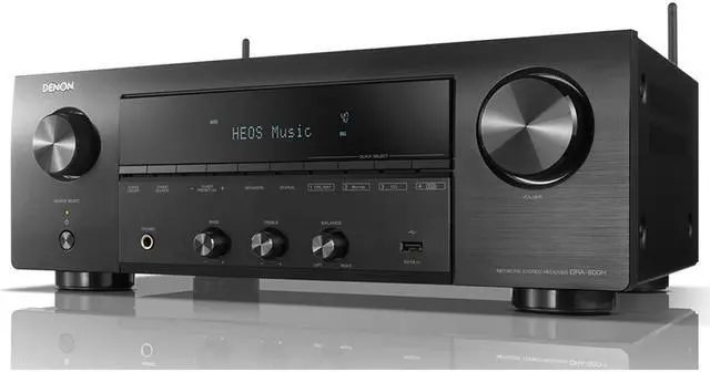 Alt view image 9 of 18 - Denon DRA-800H 2-Channel Stereo Network Receiver for Home Theater | Hi-Fi Amplification | Connects to All Audio Sources - Black