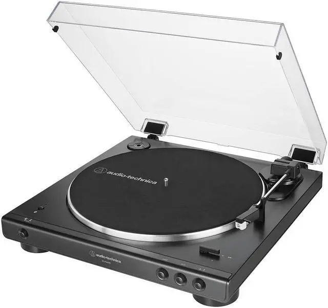 Alt view image 17 of 20 - Audio Technica Fully Automatic Wireless Belt-Drive Turntable - Black