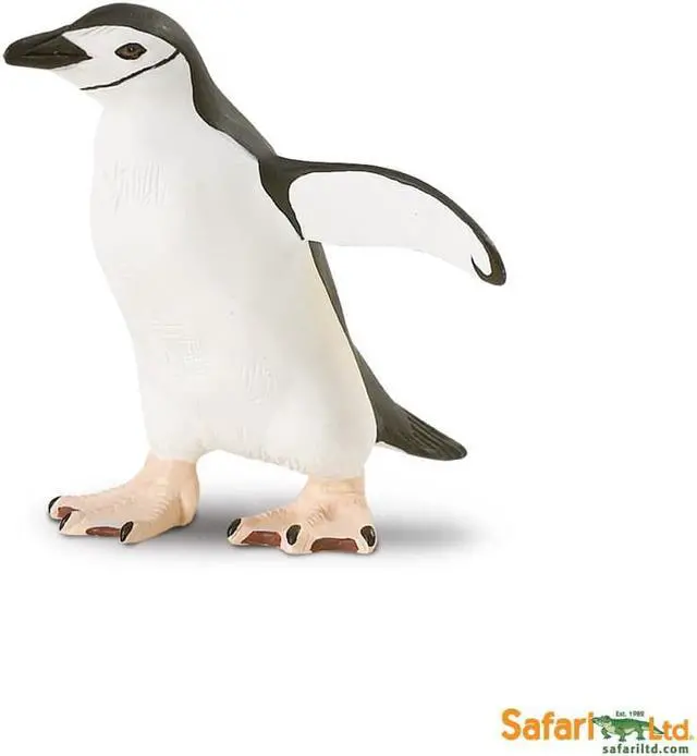 Alt view image 3 of 11 - Safari 220429 Chinstrap Penguin Animal Figure