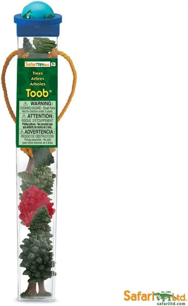 Alt view image 7 of 16 - Plastic Miniatures In Toobs-Trees