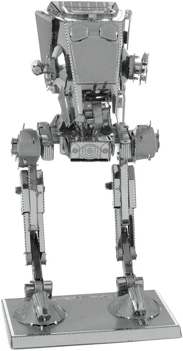 Alt view image 5 of 11 - Metal Earth 3D Laser Cut Model Kit - Star Wars AT-ST