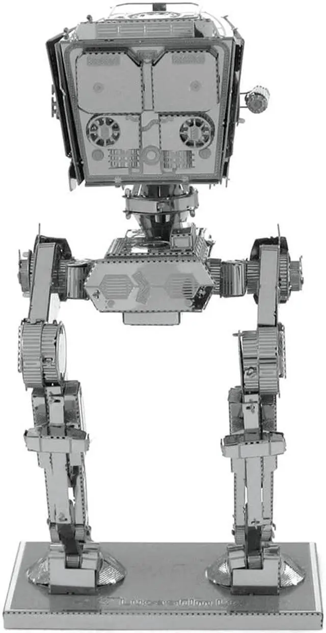 Alt view image 8 of 11 - Metal Earth 3D Laser Cut Model Kit - Star Wars AT-ST