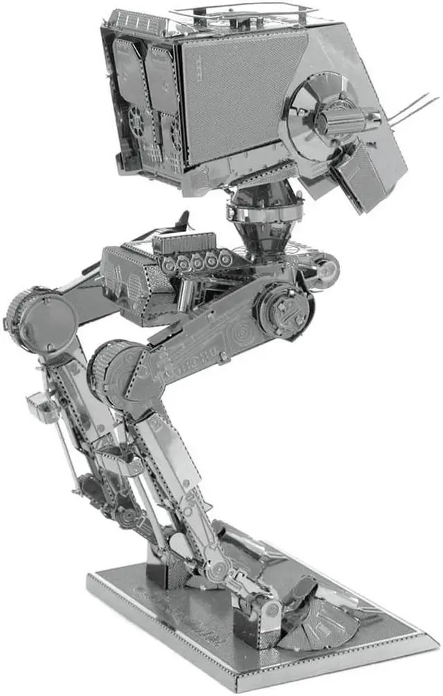 Alt view image 9 of 11 - Metal Earth 3D Laser Cut Model Kit - Star Wars AT-ST