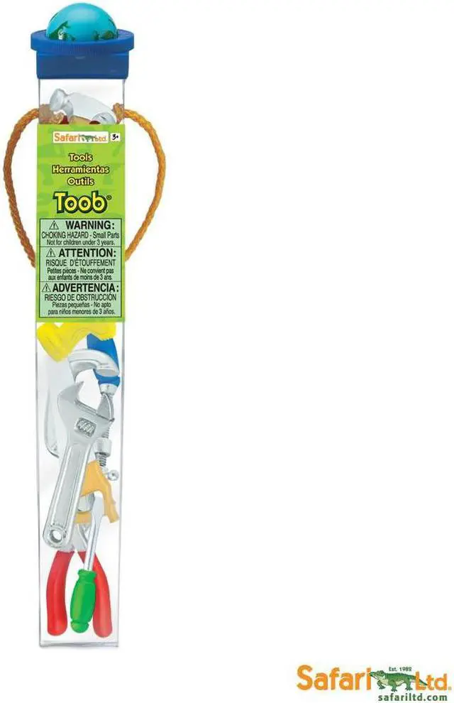 Alt view image 3 of 10 - Tools Toob Mini Figures Safari Ltd