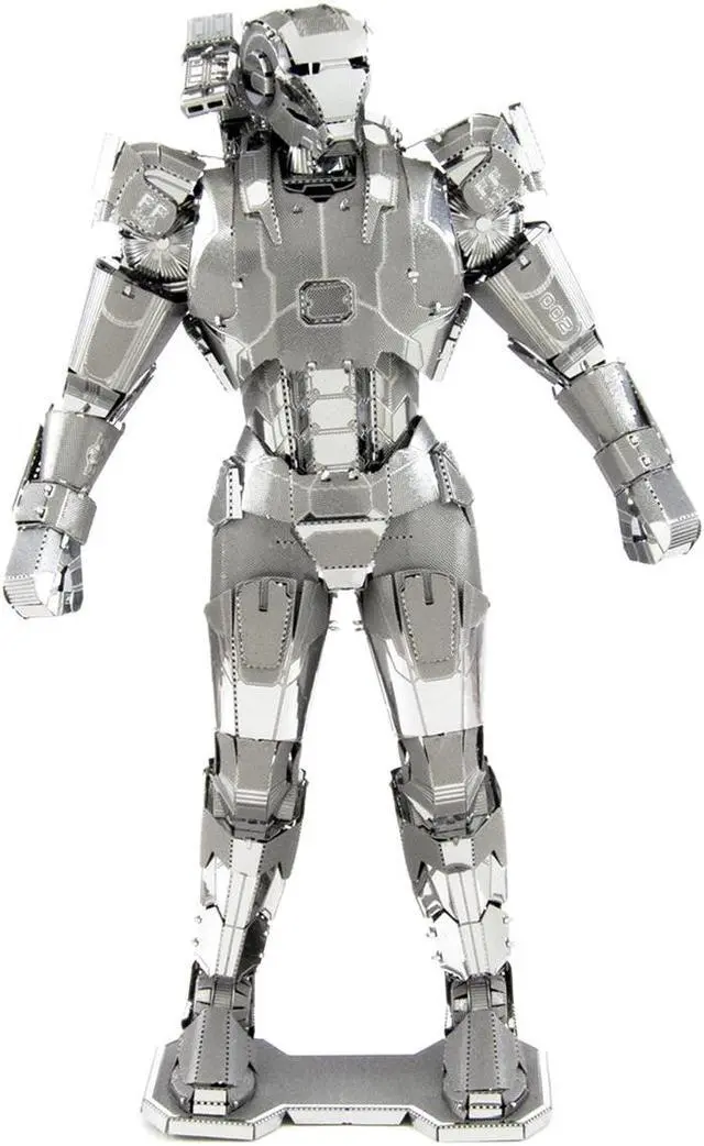 Alt view image 9 of 15 - MetalEarth Marvel War Machine 3D Model, Avengers by Fascinations