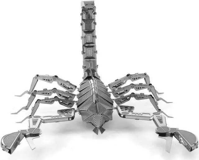 Alt view image 6 of 10 - Fascinations MetalEarth 3D Laser Cut Model - Scorpion