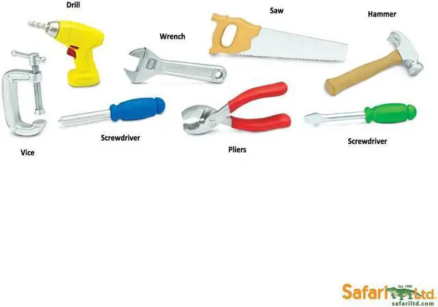 Alt view image 2 of 10 - Tools Toob Mini Figures Safari Ltd