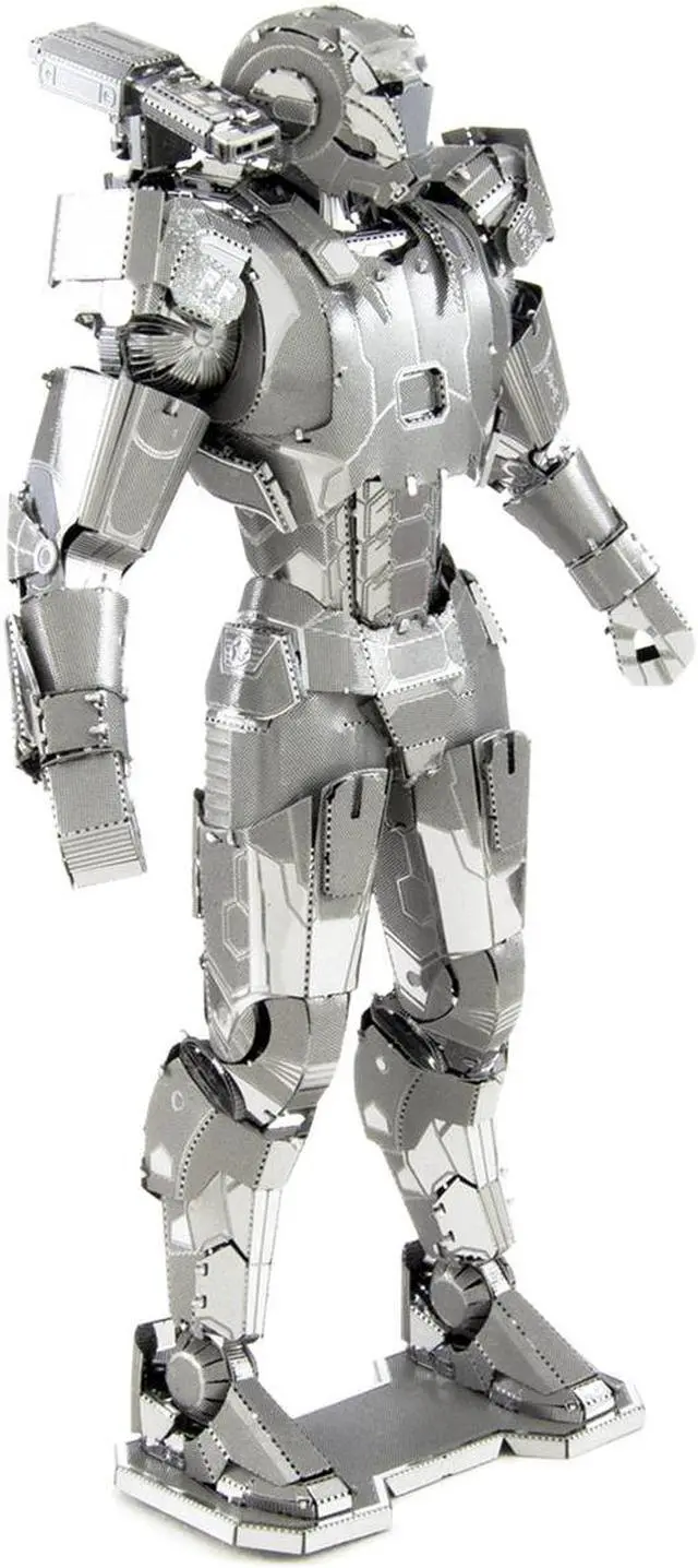 Alt view image 12 of 15 - MetalEarth Marvel War Machine 3D Model, Avengers by Fascinations