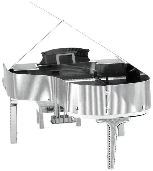 Alt view image 15 of 18 - Grand Piano Metal Earth 3D Laser Cut Model, 3D Puzzles by Fascinations