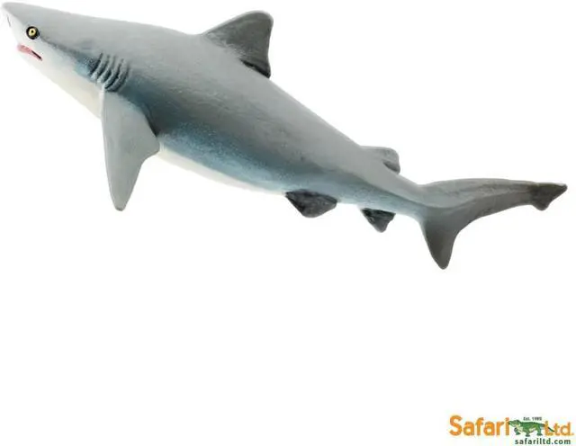 Alt view image 6 of 9 - Wild Safari Sea Life Bull Shark Safari Ltd Animal Educational Toy Figure