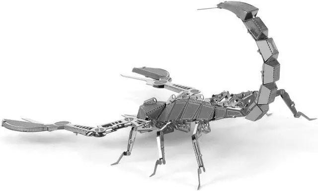 Alt view image 8 of 10 - Fascinations MetalEarth 3D Laser Cut Model - Scorpion