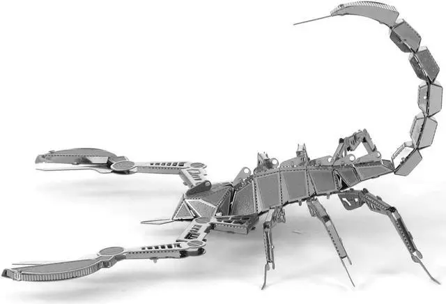 Alt view image 7 of 10 - Fascinations MetalEarth 3D Laser Cut Model - Scorpion