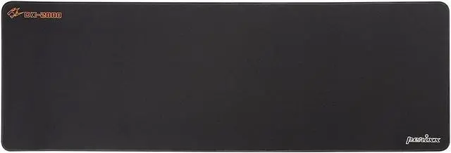 Main image of Perixx DX-2000XXL DX-2000 XXL Gaming Mouse Pad, Water Repellent Stitched Edge Cloth Mouse Mat, Black, Extended XXL