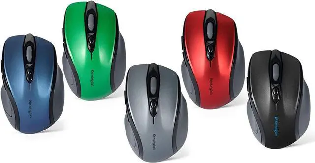 Alt view image 5 of 6 - Kensington Pro Fit Mid-Size Wireless Mouse, Graphite Gray (K72423AM)