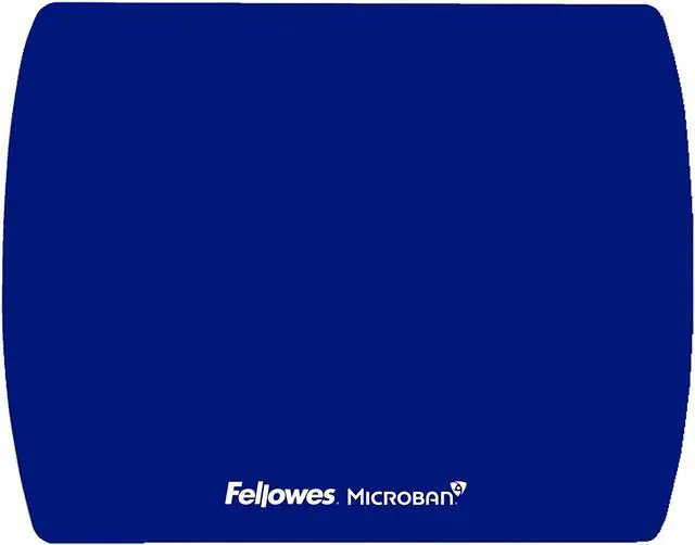 Main image of Fellowes Microban Blue Ultra Thin Mouse (5908001)