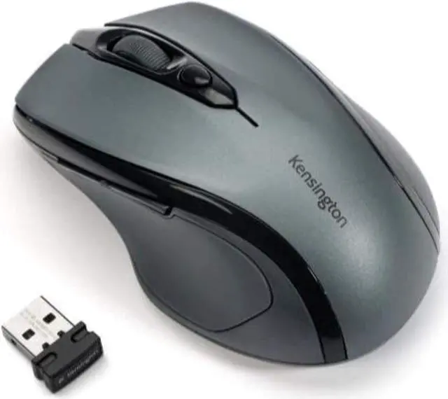 Main image of Kensington Pro Fit Mid-Size Wireless Mouse, Graphite Gray (K72423AM)