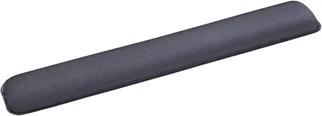 Main image of Fellowes Gel Wrist Rest, Graphite/Platinum (91737)