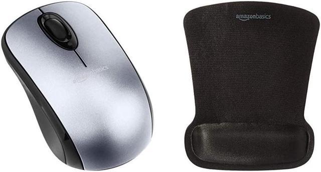 Basics Gel Computer Mouse Pad with Wrist Support Rest