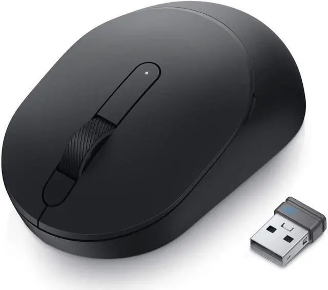 Alt view image 2 of 7 - Mobile Wireless Mouse - MS3320W - Black