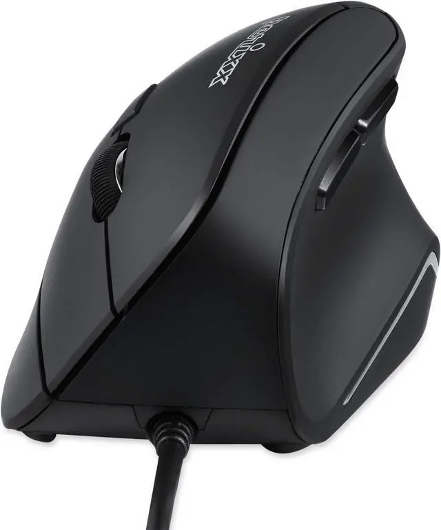 Main image of Perixx PERIMICE-515II Wired Ergonomic Vertical Mouse - 1000/1600 DPI - Right Handed Natural Ergonomic Vertical Design