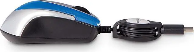 Alt view image 4 of 6 - Verbatim USB-C Mini Optical Travel Mouse  Blue