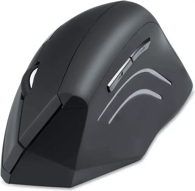 Main image of Perixx PERIMICE-608 Wireless Vertical Mouse, 6 Button, 800/1000/1600 DPI, Right Handed Design