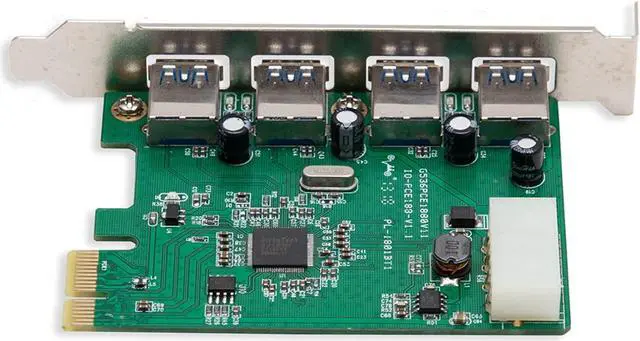 Alt view image 3 of 7 - Syba USB 3.0 PCI-e Card Components SY-PEX20136