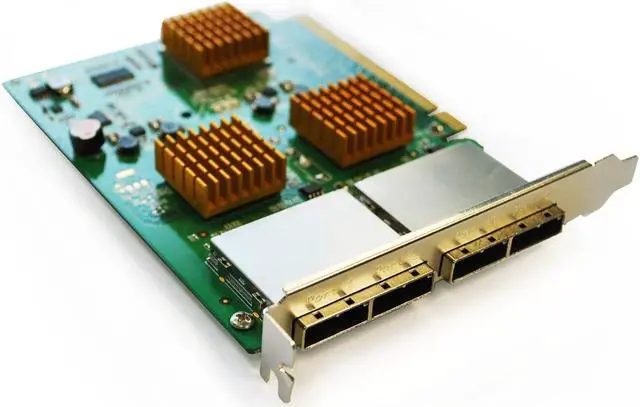 Alt view image 6 of 6 - HighPoint RocketRAID 2744 16-Port PCI-Express 2.0 x16 SAS/SATA RAID Controller