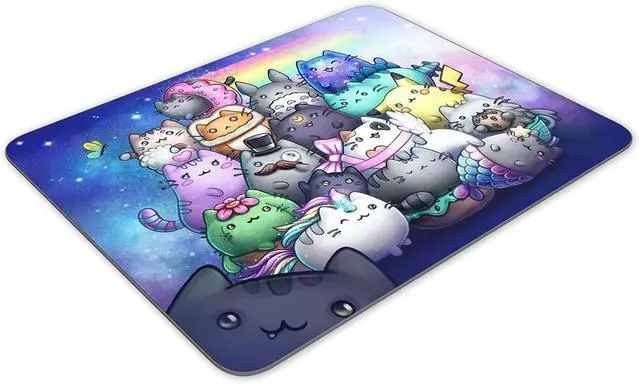 Alt view image 2 of 2 - Cute Watercolor Animals Gaming Mouse Pad Rectangle Mouse Pad Size(9.84x7.87)