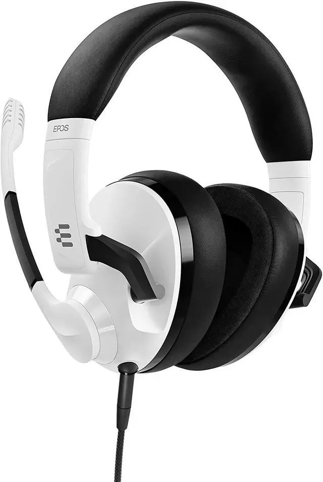 Alt view image 5 of 7 - EPOS H3 Closed Acoustic Gaming Headset with Noise-Cancelling Microphone - Plug & Play Audio - Around The Ear - Adjustable, Ergonomic - for PC, Mac, PS4, PS5, Switch, Xbox - White