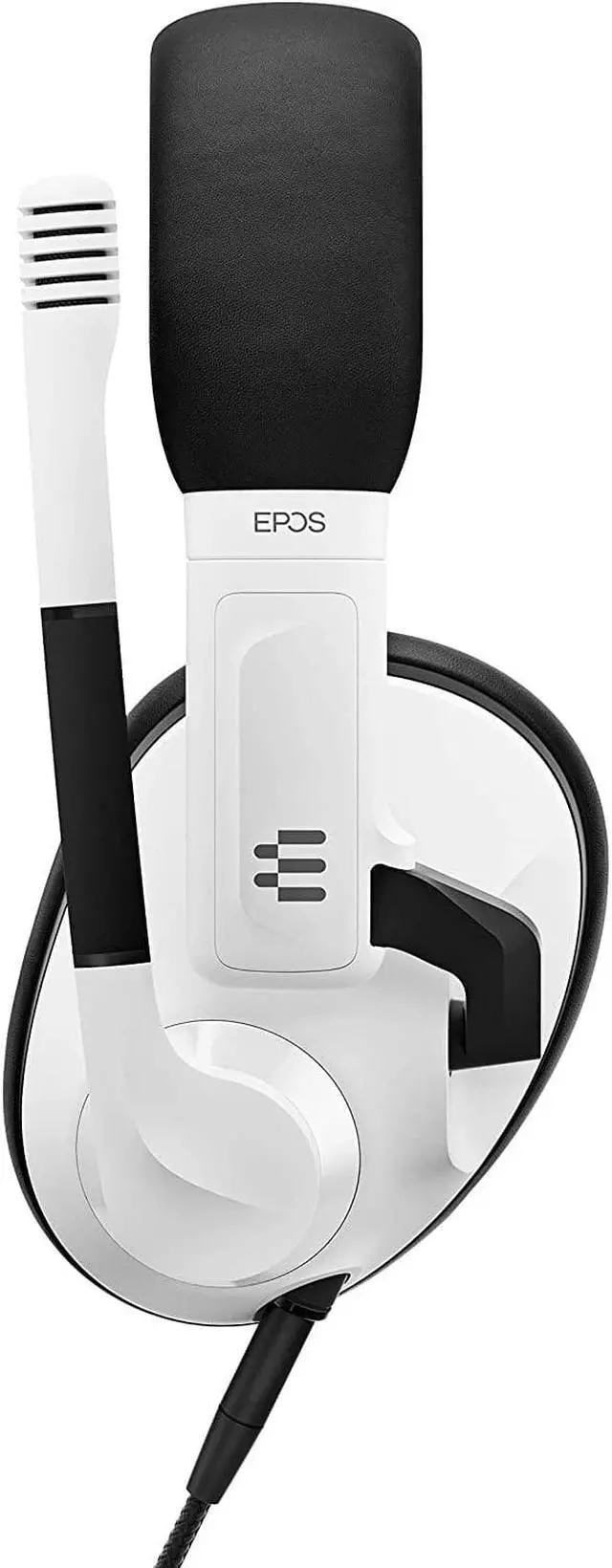 Alt view image 3 of 7 - EPOS H3 Closed Acoustic Gaming Headset with Noise-Cancelling Microphone - Plug & Play Audio - Around The Ear - Adjustable, Ergonomic - for PC, Mac, PS4, PS5, Switch, Xbox - White