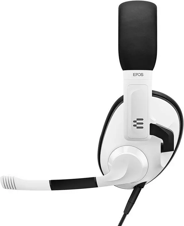 Alt view image 4 of 7 - EPOS H3 Closed Acoustic Gaming Headset with Noise-Cancelling Microphone - Plug & Play Audio - Around The Ear - Adjustable, Ergonomic - for PC, Mac, PS4, PS5, Switch, Xbox - White
