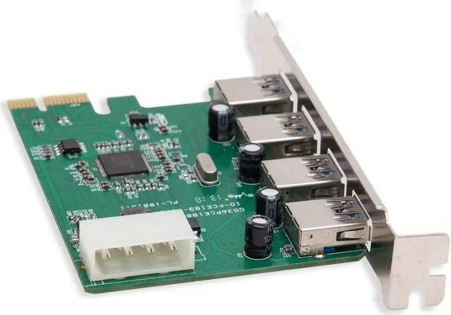 Alt view image 4 of 7 - Syba USB 3.0 PCI-e Card Components SY-PEX20136