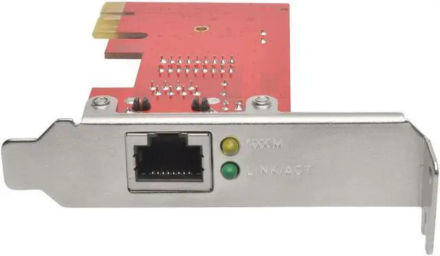 Alt view image 3 of 4 - Tripp Lite 1-Port Gigabit Ethernet (GbE) PCI Express (PCIe) Card, Low Profile (PCE-1G-01-LP)