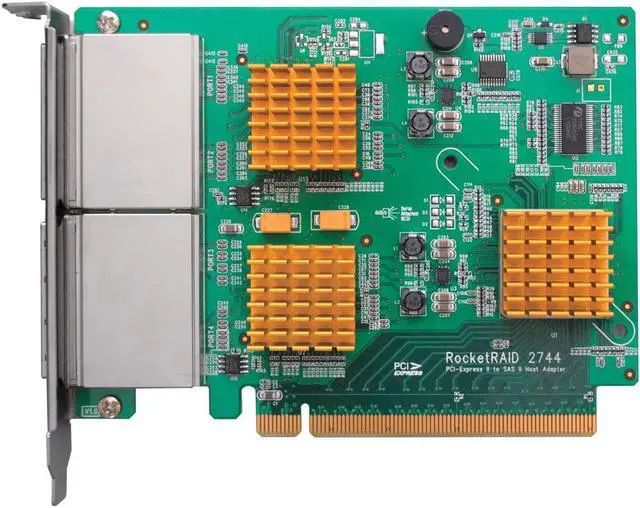 Main image of HighPoint RocketRAID 2744 16-Port PCI-Express 2.0 x16 SAS/SATA RAID Controller