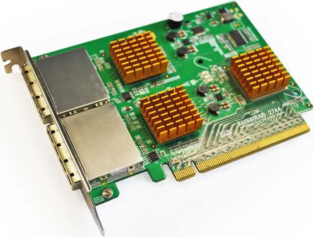 Alt view image 4 of 6 - HighPoint RocketRAID 2744 16-Port PCI-Express 2.0 x16 SAS/SATA RAID Controller