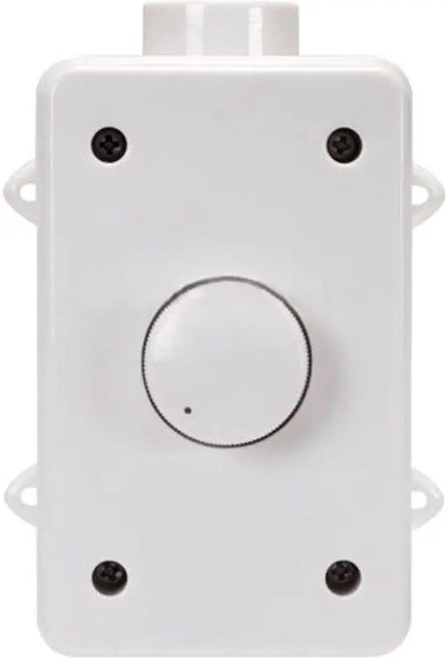 Alt view image 5 of 7 - Monoprice Outdoor Speaker Volume Controller RMS 100W, White
