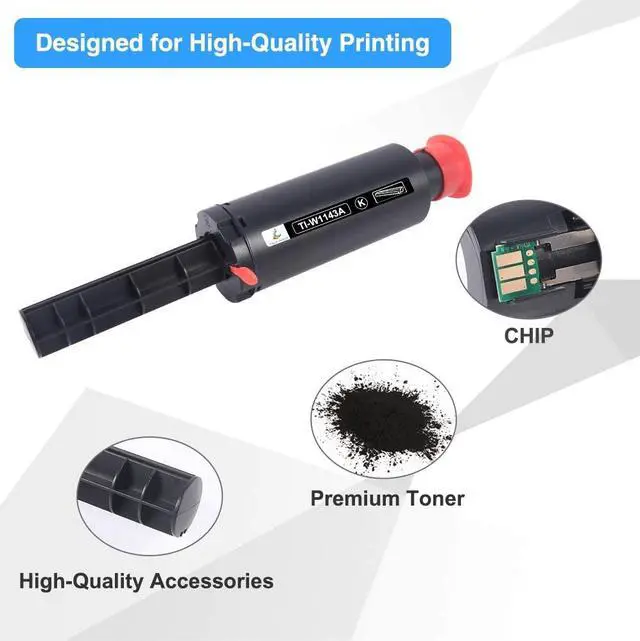 Alt view image 4 of 7 - INK E-SALE Compatible Toner Cartridge for Dell E525W E525 525W 525 Toner Cartridge 593-BBJX Using with Dell Laser E525W Printer Ink Black 1 Pack