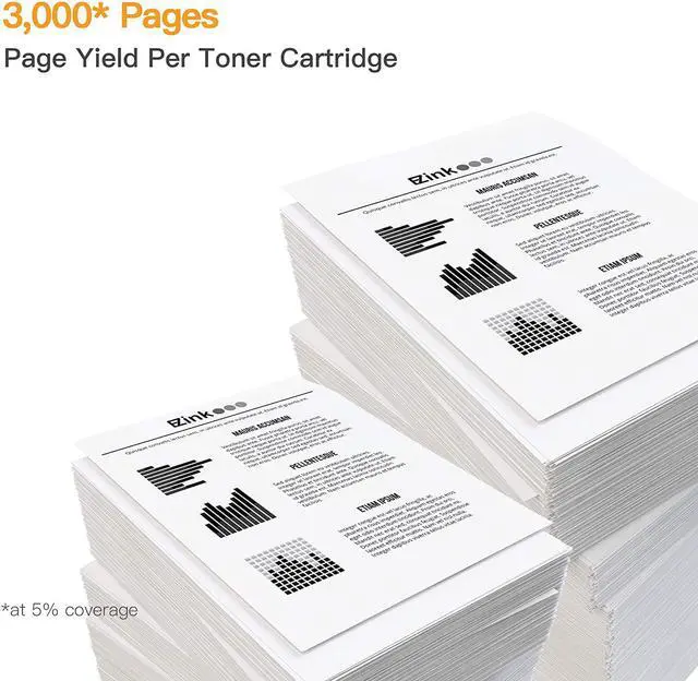 Alt view image 3 of 7 - E-Z Ink (TM) Compatible Toner Cartridge Replacement for Samsung 116L MLTD116L D116L MLT D116L to use with SL-M2625D SL-M2825DW SL-M2835DW (2 Black)