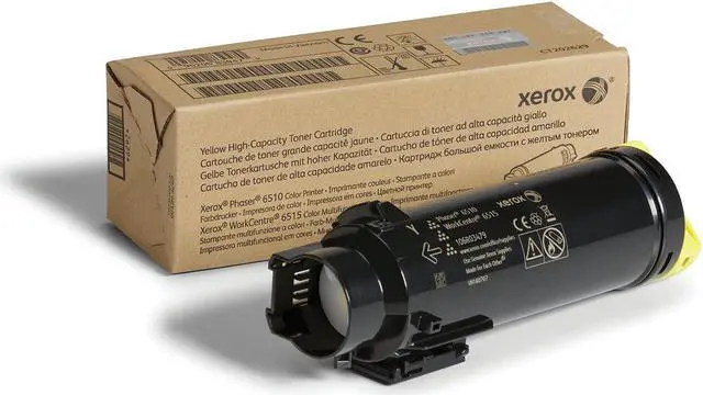 Main image of Xerox Phaser 6510/Workcentre 6515 Yellow High Capacity Toner Cartridge (2,400 Pages) - 106R03479