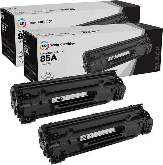 Main image of LD Products Compatible Toner Cartridge Replacement for HP 85A CE285A (Black 2-Pack) for use in Laserjet Pro M1132, M1138, M1139, M1212nf, M1217nfw MFP, M1219nf, P1102, P1102s, P1102W, P1106, P1109W