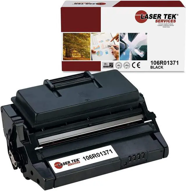 Main image of Laser Tek Services Compatible Toner Cartridge Replacement for Xerox 3600 106R01371 Works with Xerox Phaser 3600 Printers (Black, 1 Pack) - 14,000 Pages