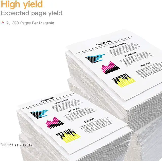 Alt view image 3 of 7 - myCartridge Remanufactured Ink Cartridge Replacement  410XL 410 XL  XP-7100 XP-640 XP-830 XP-630 XP-635 XP-530 Printer (Black, PBK, Cyan, Magenta, Yellow) 5 Pack